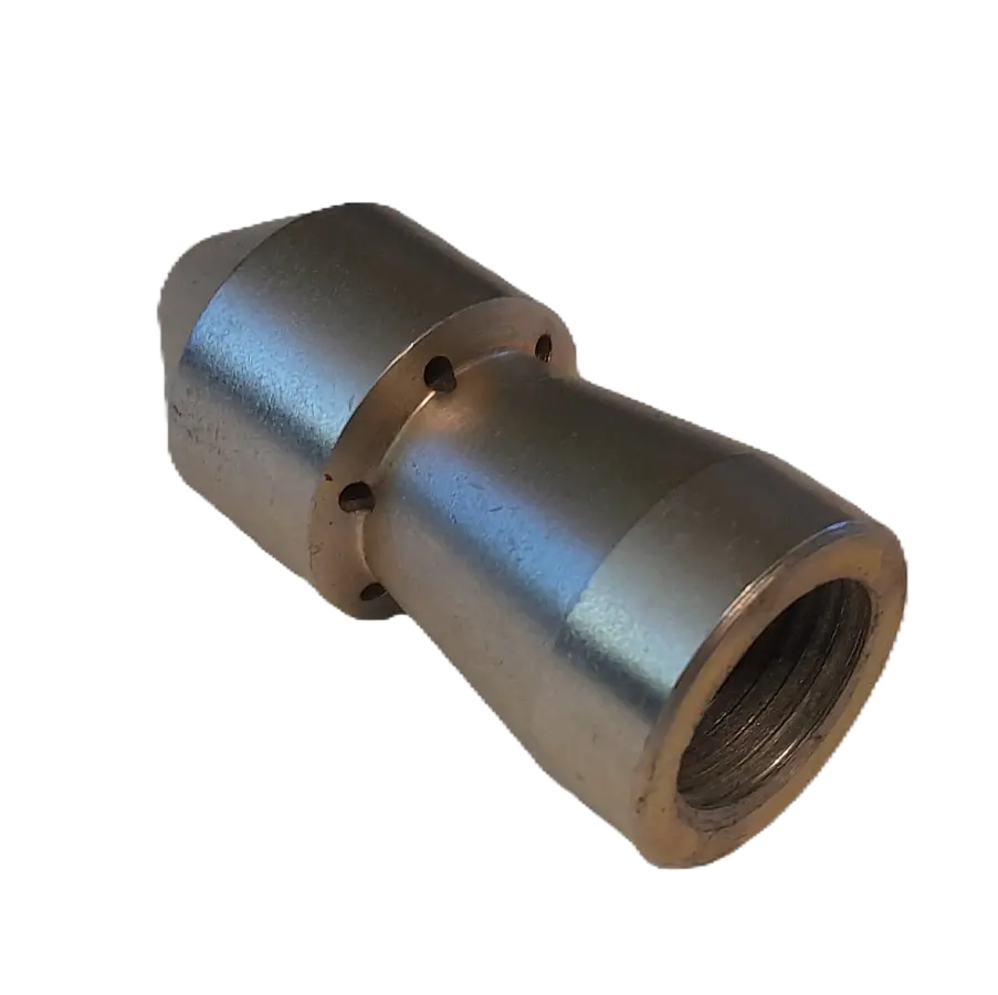 Nozzle for drain cleaners 1+6 holes